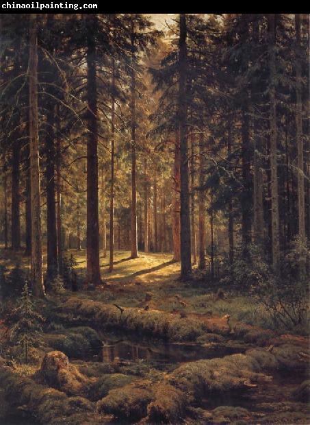 Ivan Shishkin Conifer-Sunshine