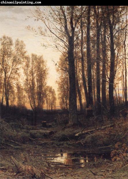 Ivan Shishkin Eventide-Sunset