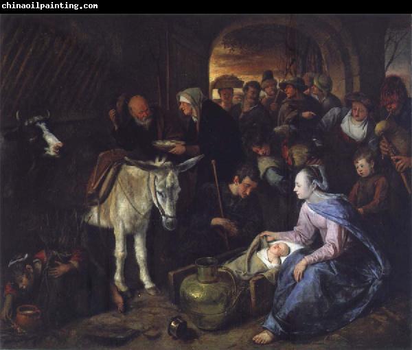 Jan Steen The Adoration of the Shepberds