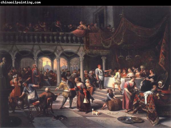 Jan Steen The Wedding at Cana