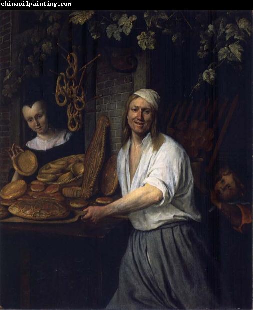 Jan Steen The Leiden Baker Arent Oostwaard and his wife Catharina Keizerswaard