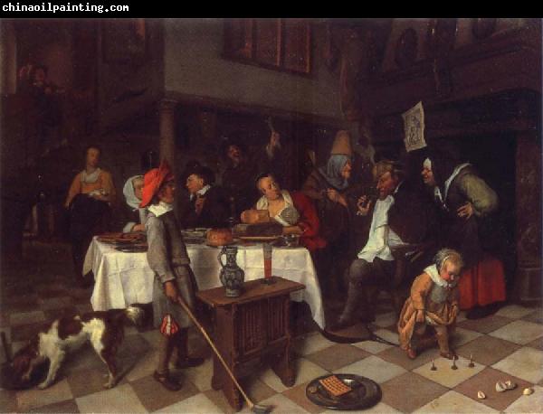 Jan Steen Twelfth Night