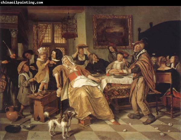 Jan Steen Twelfth Night