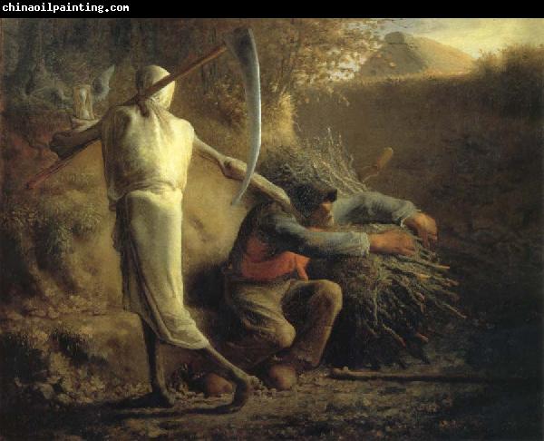 Jean Francois Millet Death and the woodcutter