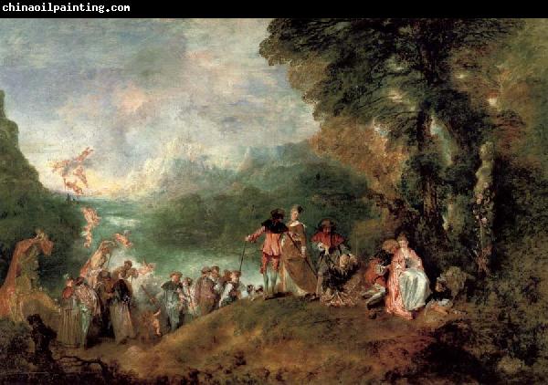 Jean-Antoine Watteau Pilgrimage to the island of cythera