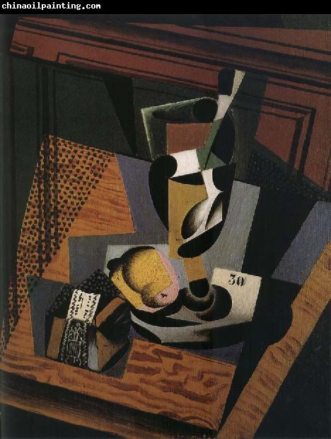 Juan Gris The still lief having cut and tobacco