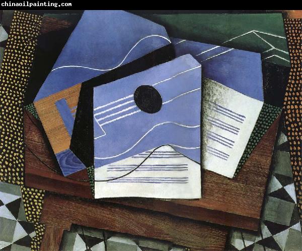 Juan Gris The Guitar on the table