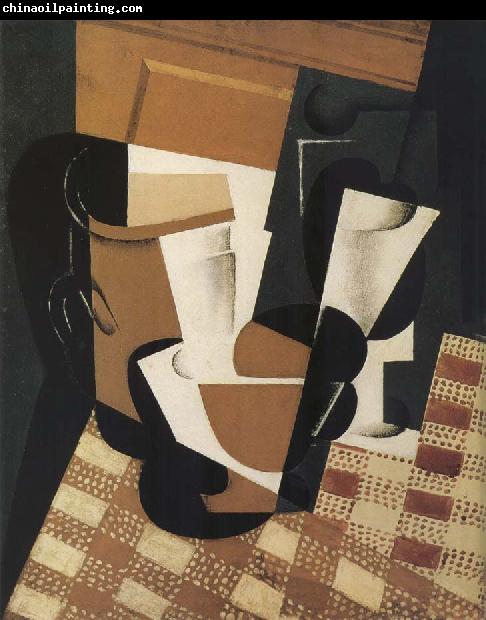 Juan Gris Water bottle and cup