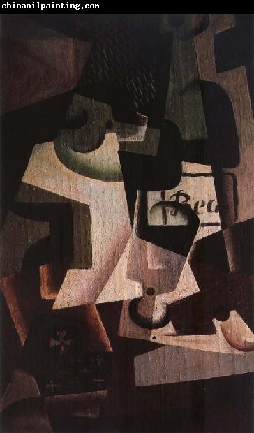 Juan Gris Fruit bowl and bottle