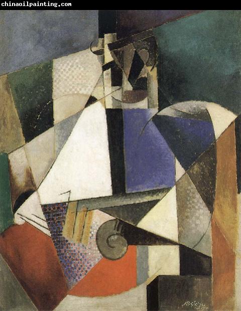 Juan Gris The Portrait of Surgeon