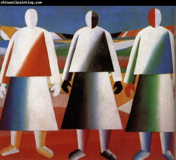 Kasimir Malevich Women in the farm