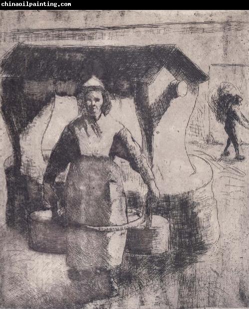 Camille Pissarro Peasant