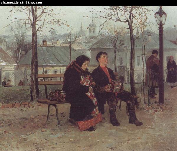 Makovsky, Vladimir On the Boulevard