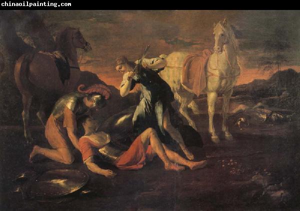 Nicolas Poussin Trancred and Erminia