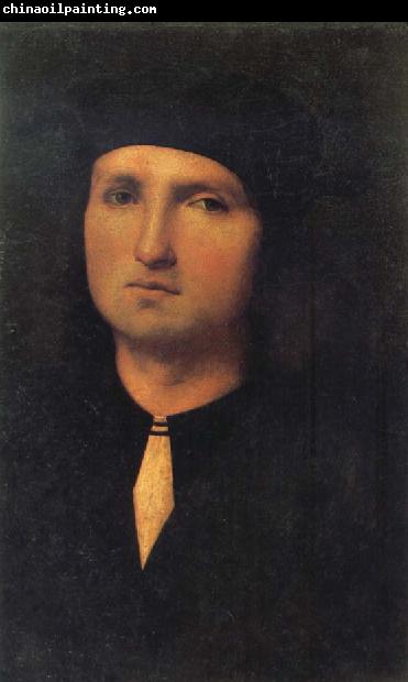 PERUGINO, Pietro Portrait of a Young Man