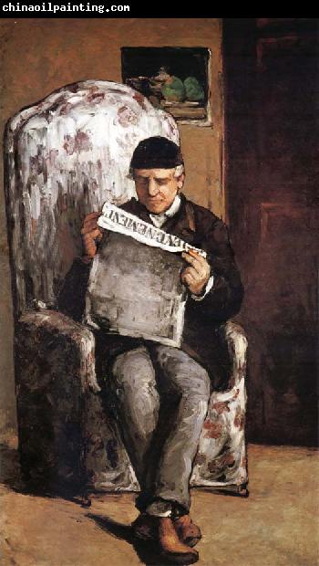 Paul Cezanne Portrait du Pere de l-Artiste