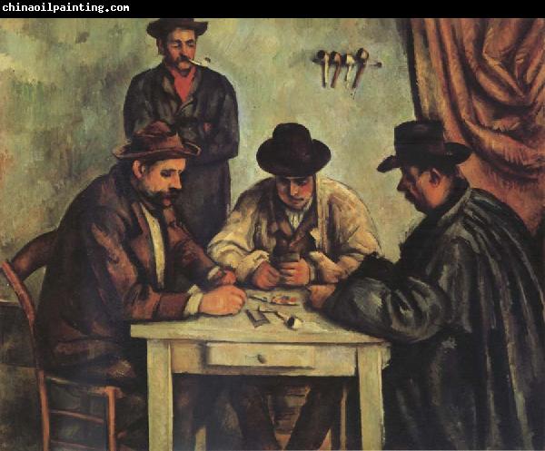 Paul Cezanne Les Foueurs de Cartes