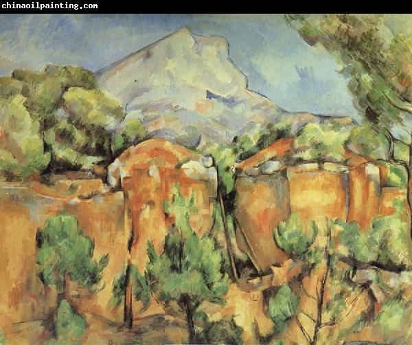 Paul Cezanne La Montagne Sainte-Victoire,vue de Bibemus