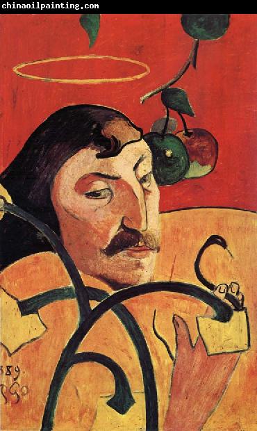 Paul Gauguin Portrait cbarge de Gauguin