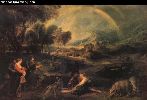 Peter Paul Rubens Landscape with a Rainbow