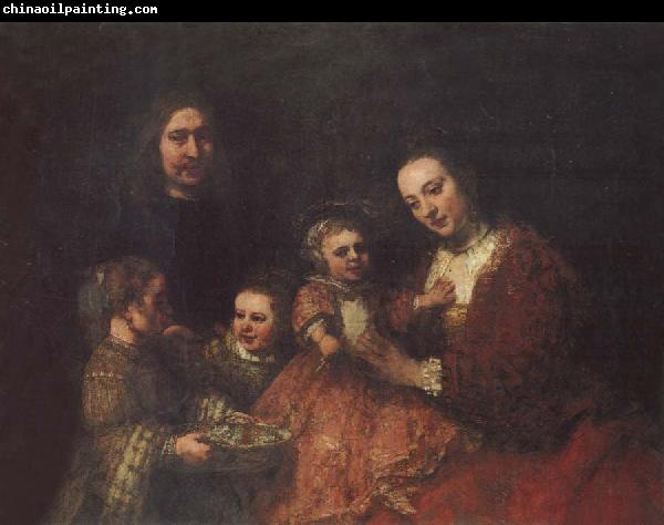 REMBRANDT Harmenszoon van Rijn Family Group