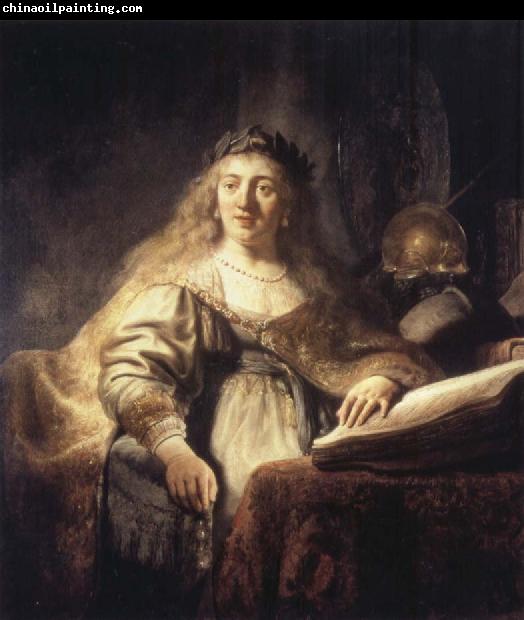 REMBRANDT Harmenszoon van Rijn Saskia as Minerva