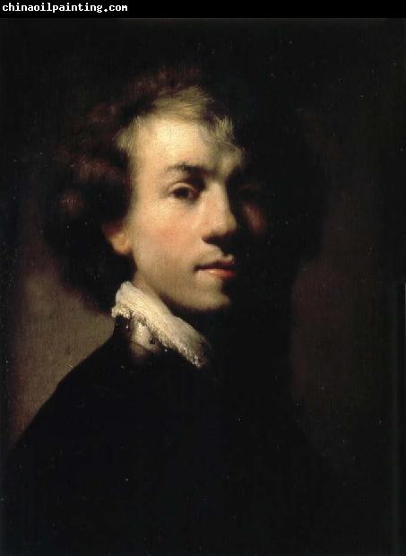 REMBRANDT Harmenszoon van Rijn Self-Portrait with Gorget