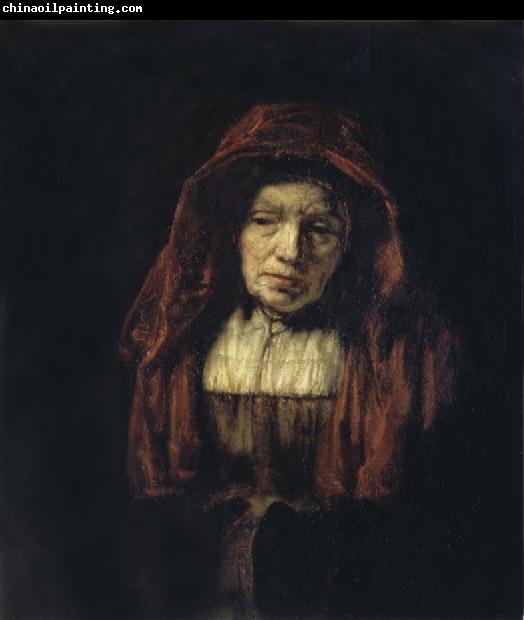 REMBRANDT Harmenszoon van Rijn Portrait of an Old Woman