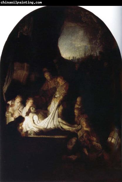 REMBRANDT Harmenszoon van Rijn The Entombment of Christ