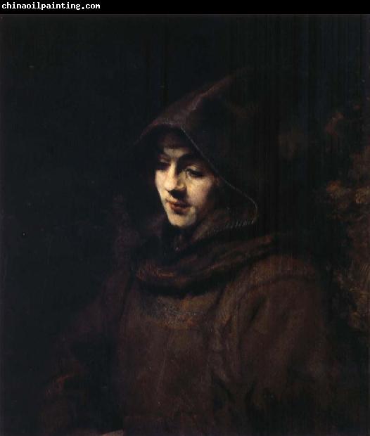 REMBRANDT Harmenszoon van Rijn Titus in a Monk-s Habit