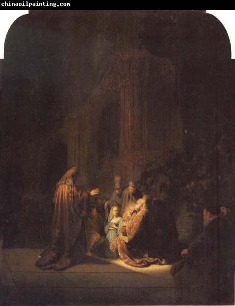 REMBRANDT Harmenszoon van Rijn The Presentation of Jesus in the Temple