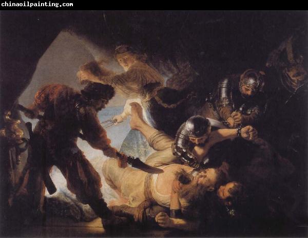 REMBRANDT Harmenszoon van Rijn The Blinding of Samson