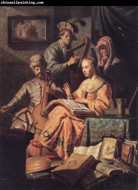 REMBRANDT Harmenszoon van Rijn Musical Company