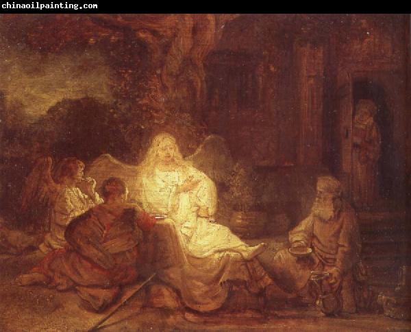 REMBRANDT Harmenszoon van Rijn Abraham Receives the Three Angels