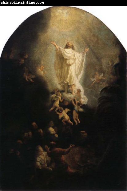 REMBRANDT Harmenszoon van Rijn The Ascension of Christ