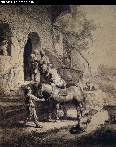 REMBRANDT Harmenszoon van Rijn The Good Samaritan