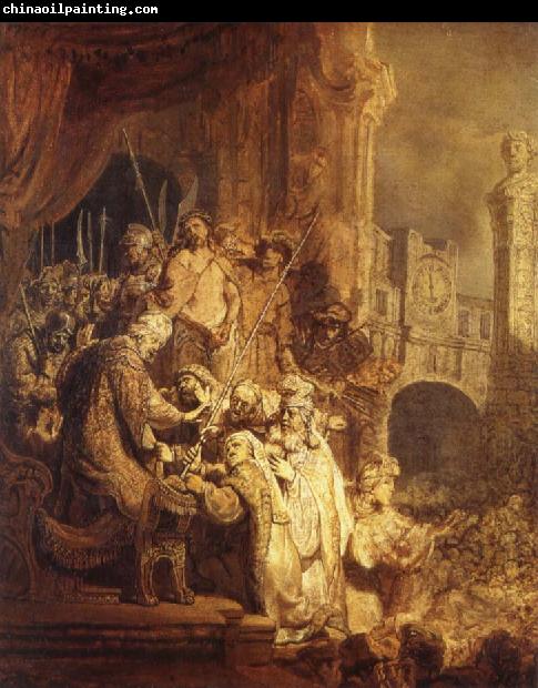 REMBRANDT Harmenszoon van Rijn Ecce Homo