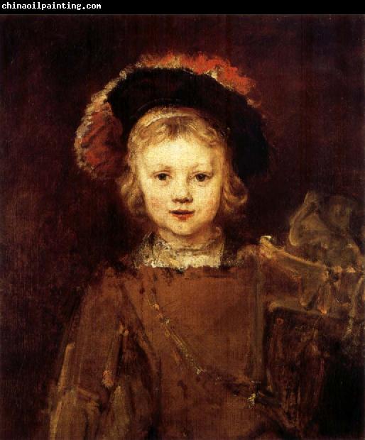 REMBRANDT Harmenszoon van Rijn Young Boy in Fancy Dress