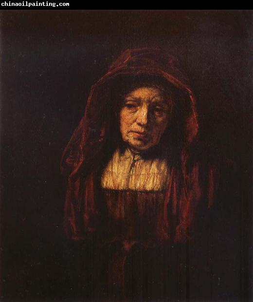 REMBRANDT Harmenszoon van Rijn Portrait of an Old Woman