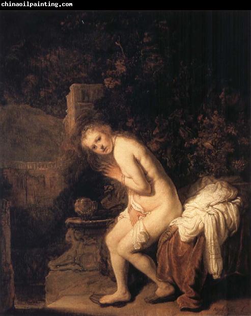 REMBRANDT Harmenszoon van Rijn Susanna Bathing