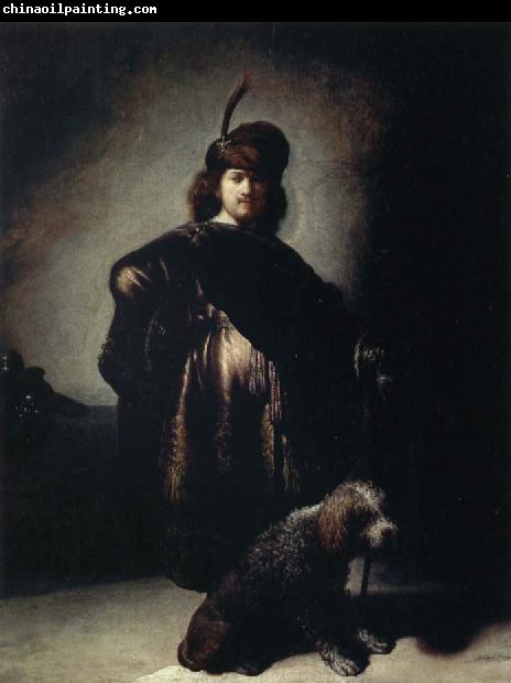 REMBRANDT Harmenszoon van Rijn Self-Portrait in Oriental Costume