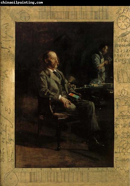 Thomas Eakins The Portrait of  Physicists Roland