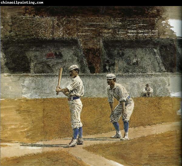 Thomas Eakins The Study of Baseball