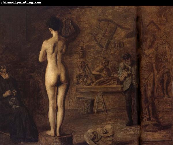 Thomas Eakins The William is Carving his goddiness