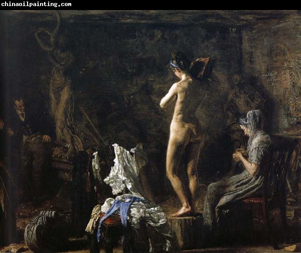 Thomas Eakins The William is Carving his goddiness