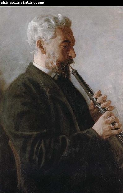 Thomas Eakins The Oboe player