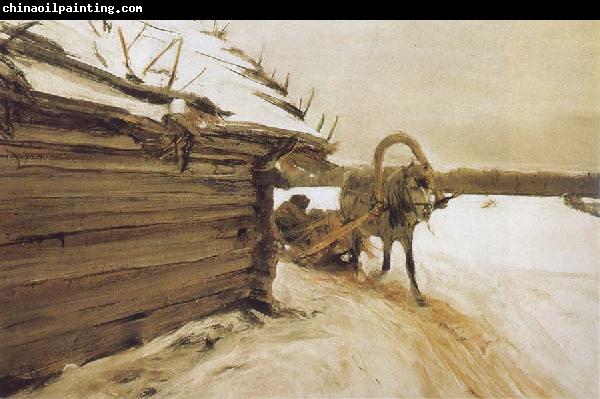 Valentin Serov In Winter