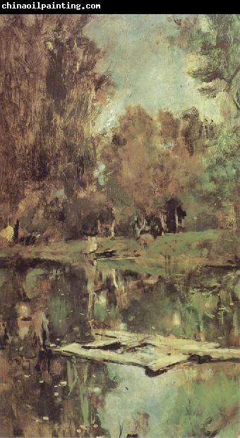 Valentin Serov Little Pond Abramtsevo