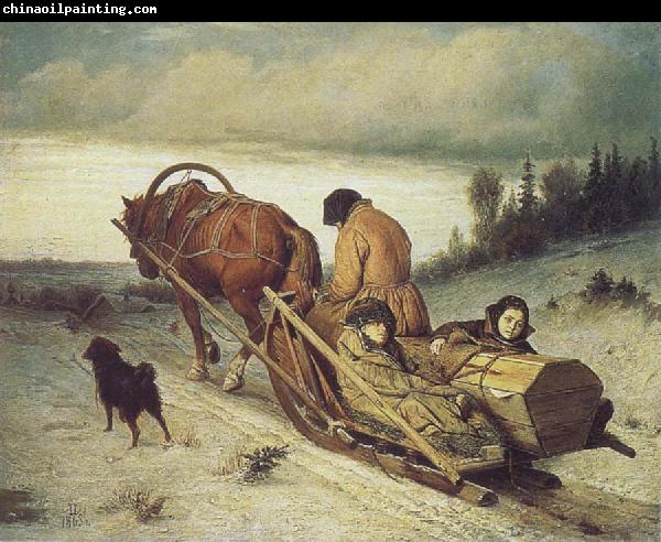 Vasily Perov The Last Farewell