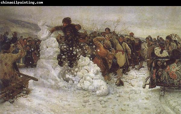 Vasily Surikov The Taking of the Snow